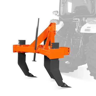 MechMaxx Heavy Duty 3-Shank Subsoiler Plow, 3-Point Hitch Cat 1 & 2, Model SS3S