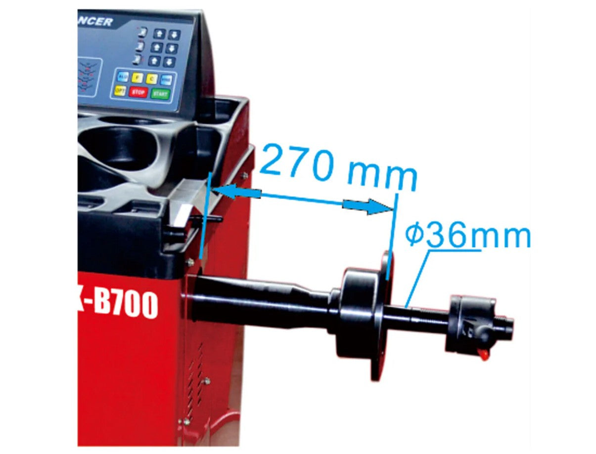 Katool KT-T850 Tilt-Back Tire Changer & KT-B700 Wheel Balancer Combo