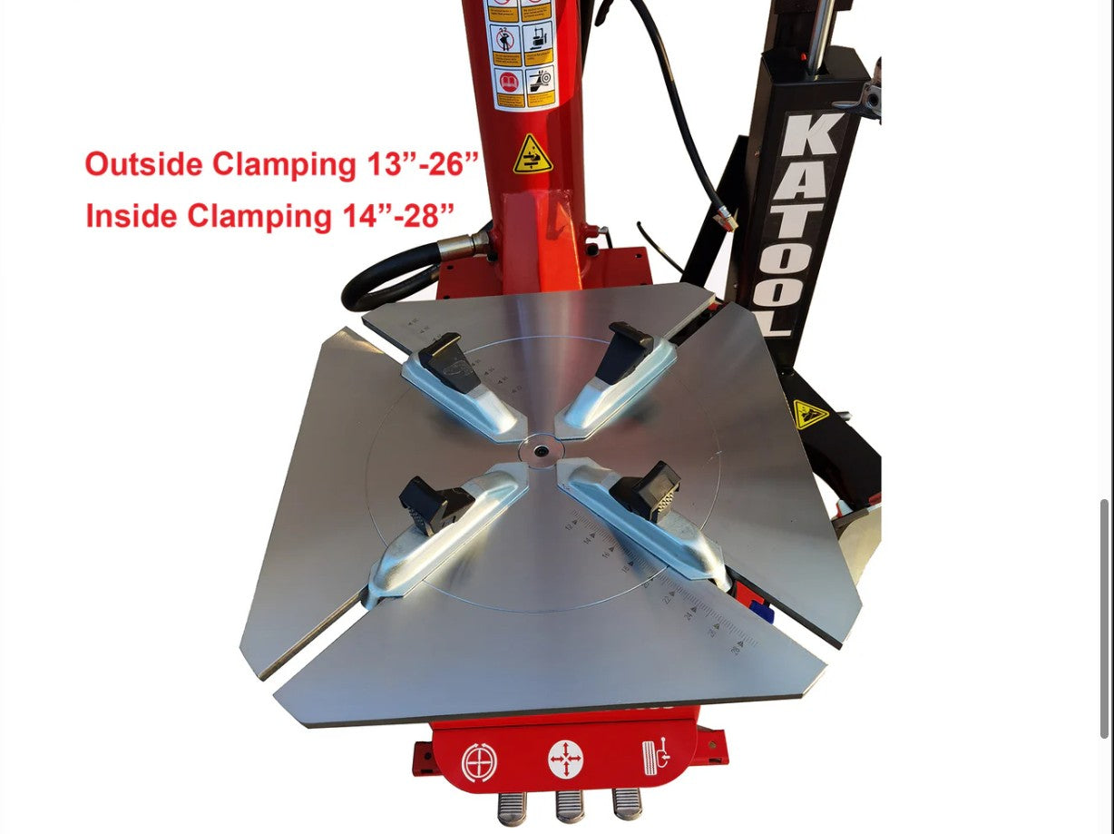 Katool KT-T835 Tire Changer & KT-B760 Wheel Balancer Shop Combo