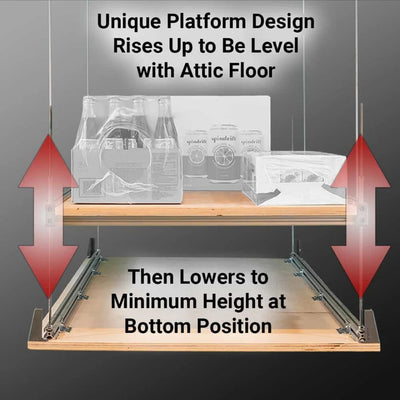 Auxx-Lift Garage Attic Storage Lift System 400lbs