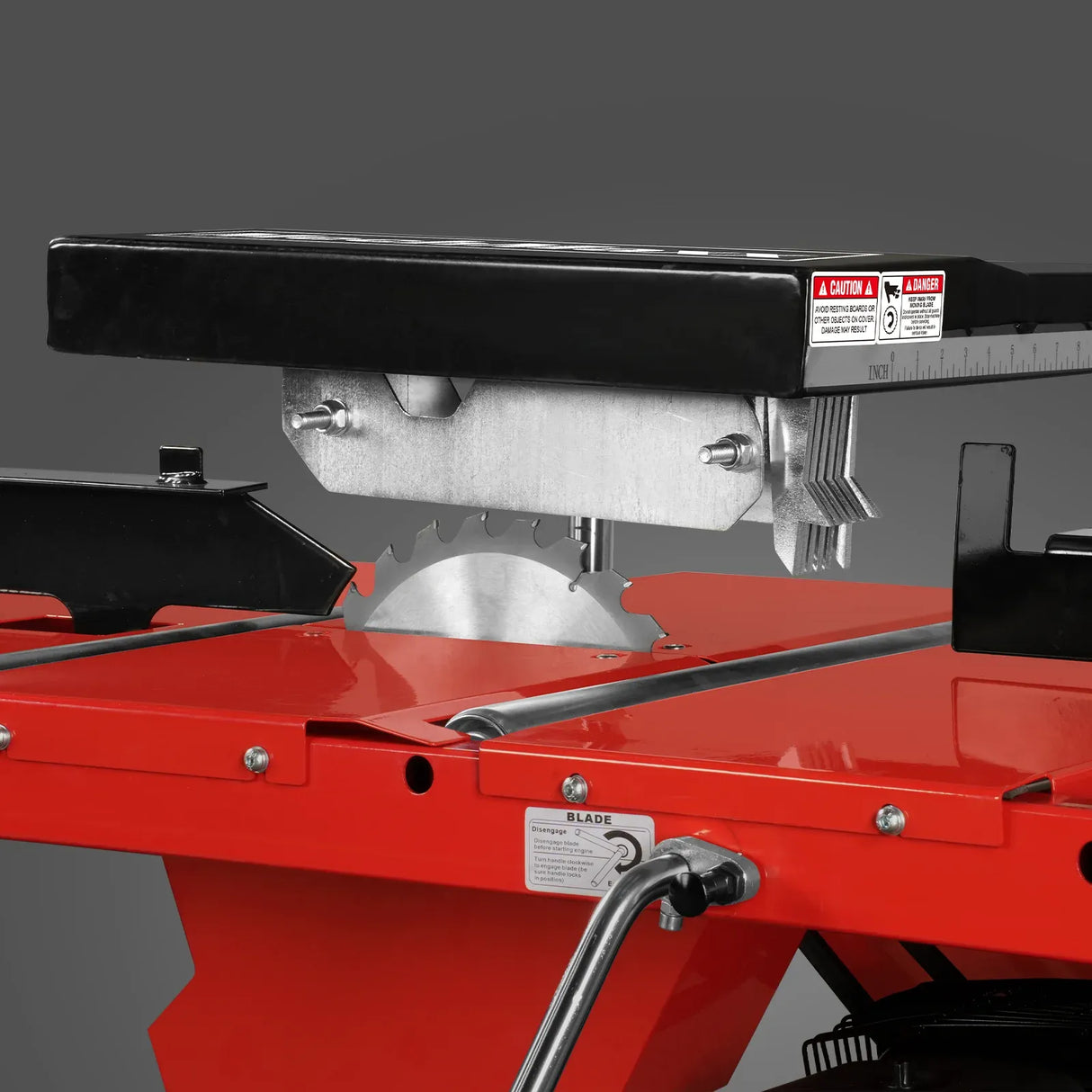 MechMaxx 10" Blade Gas Powered Single Blade Edger with 12" Max Cutting Width, Model SBE50