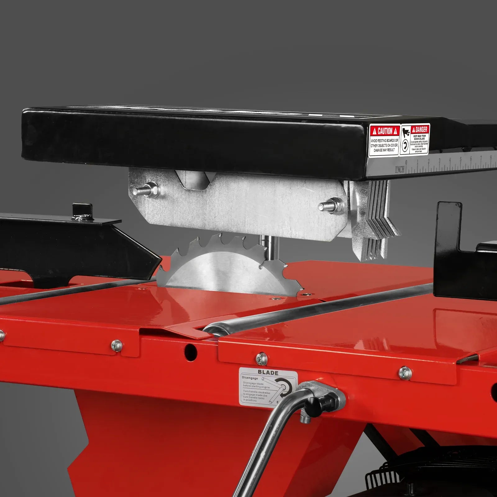 MechMaxx 10" Blade Gas Powered Single Blade Edger with 12" Max Cutting Width, Model SBE50