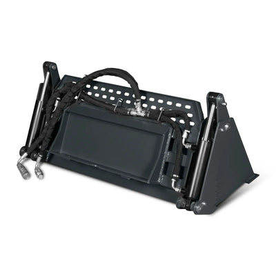 MechMaxx 44" 4-in-1 Combo Bucket Attachment for Mini Skid Steer with Quick Attach Universal Mount