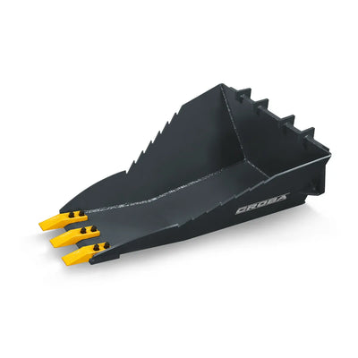 MechMaxx 36" Max Opening Stump Grapple Bucket Attachment for Mini Skid Steer - 150515