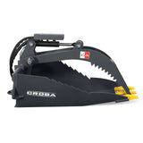 MechMaxx 36" Max Opening Stump Grapple Bucket Attachment for Mini Skid Steer - 150515
