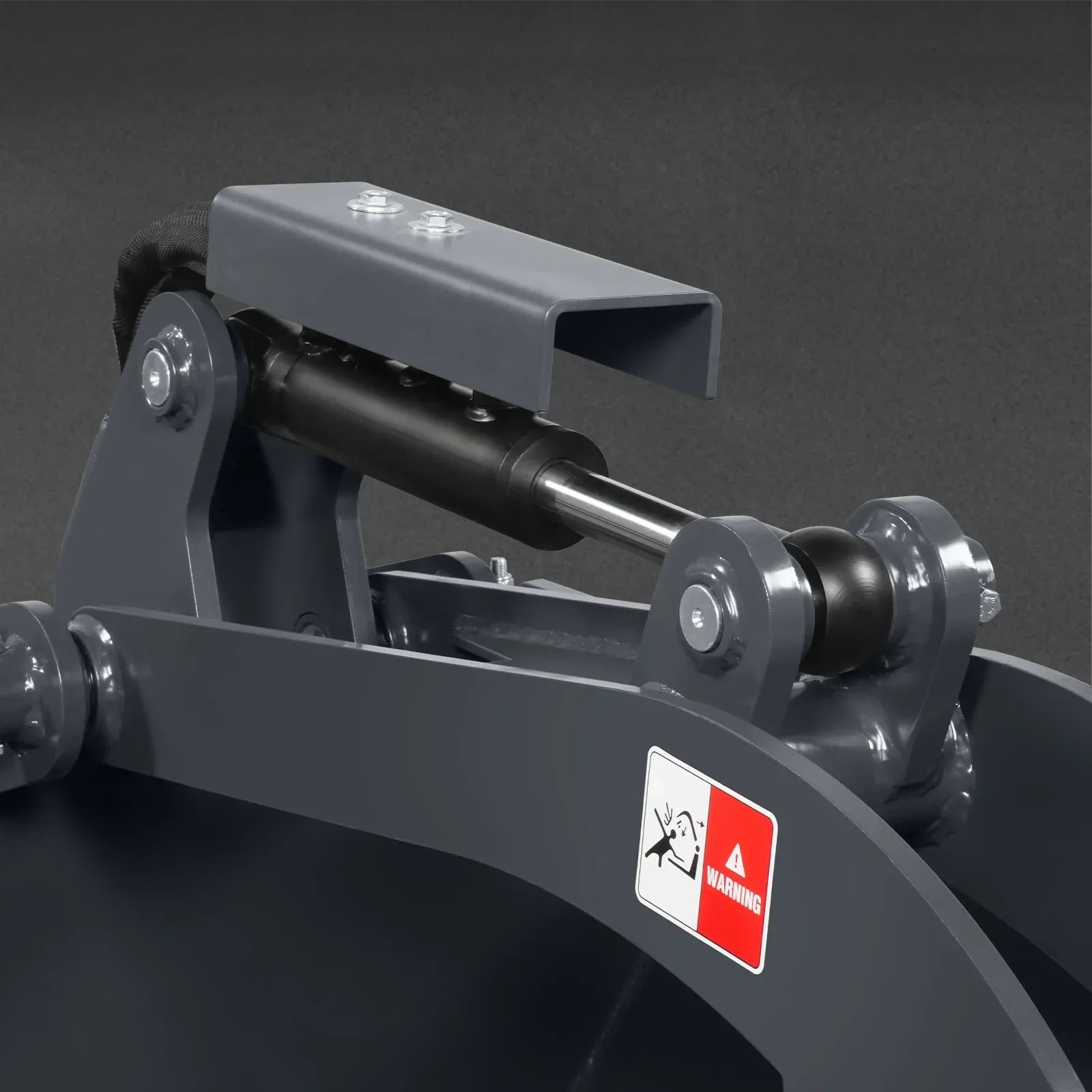 MechMaxx 36" Max Opening Stump Grapple Bucket Attachment for Mini Skid Steer - 150515
