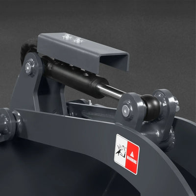 MechMaxx 36" Max Opening Stump Grapple Bucket Attachment for Mini Skid Steer - 150515