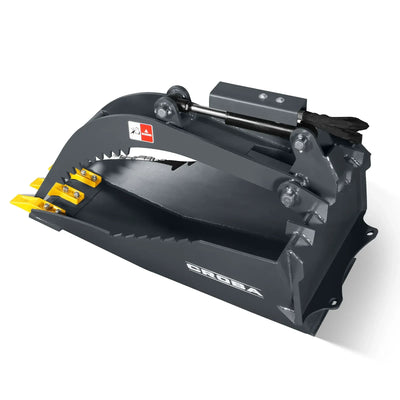 MechMaxx 36" Max Opening Stump Grapple Bucket Attachment for Mini Skid Steer - 150515
