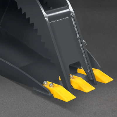MechMaxx 36" Max Opening Stump Grapple Bucket Attachment for Mini Skid Steer - 150515