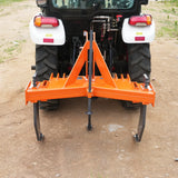 MechMaxx Heavy Duty 3-Shank Subsoiler Plow, 3-Point Hitch Cat 1 & 2, Model SS3S