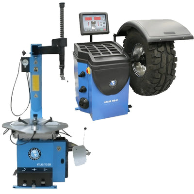 Atlas TC289 Tire Changer & WB41 Wheel Balancer Combo Package