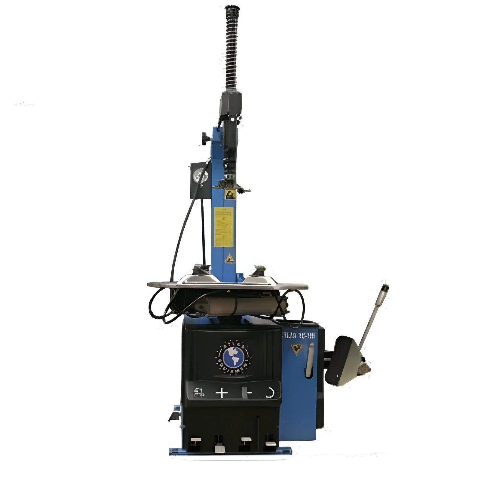 Atlas TC755 Tilt-Back Rim Clamp Tire Changer with Integrated Beadblaster