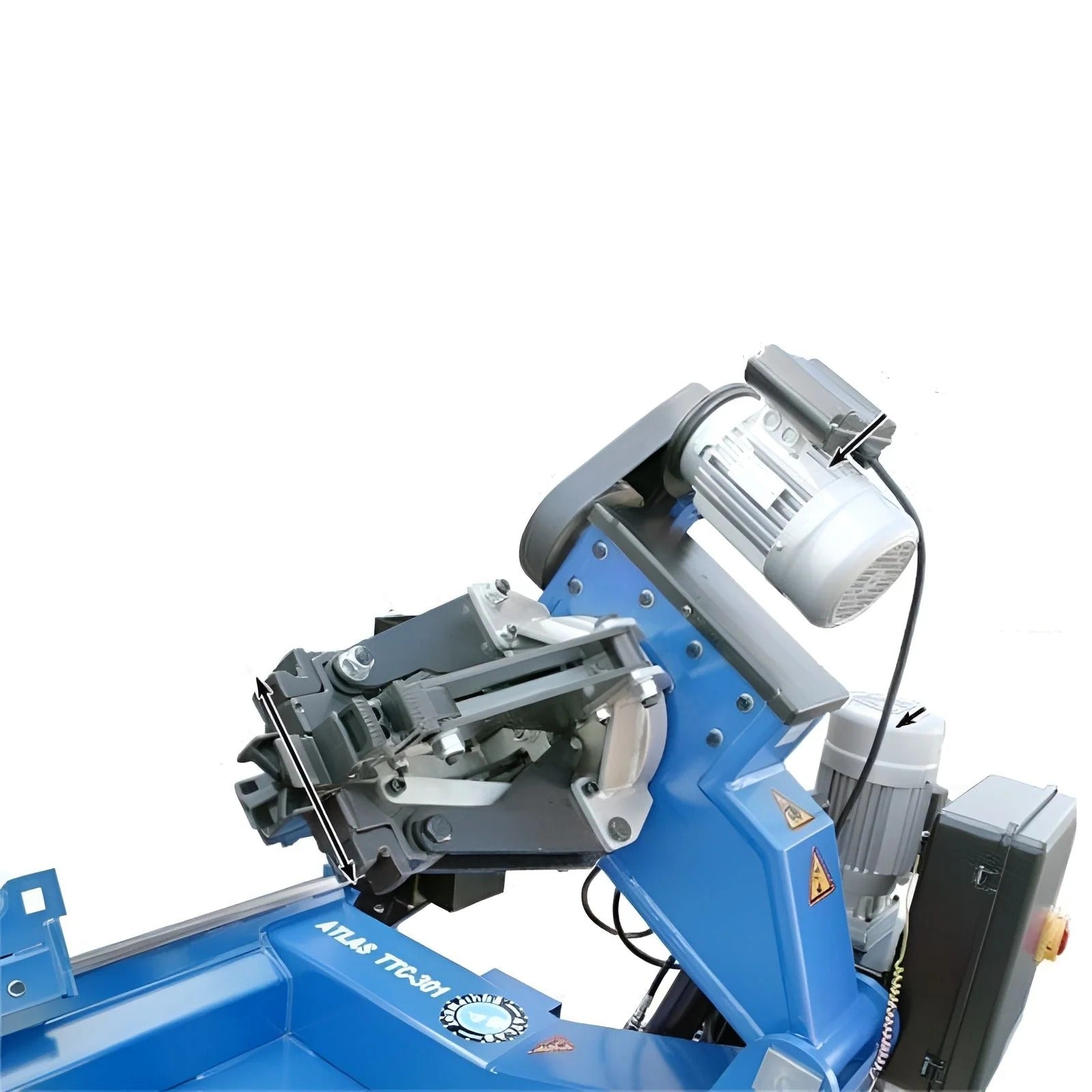 Atlas TTC301 Heavy-Duty Truck Tire Changer for Commercial and Agricultural Tires
