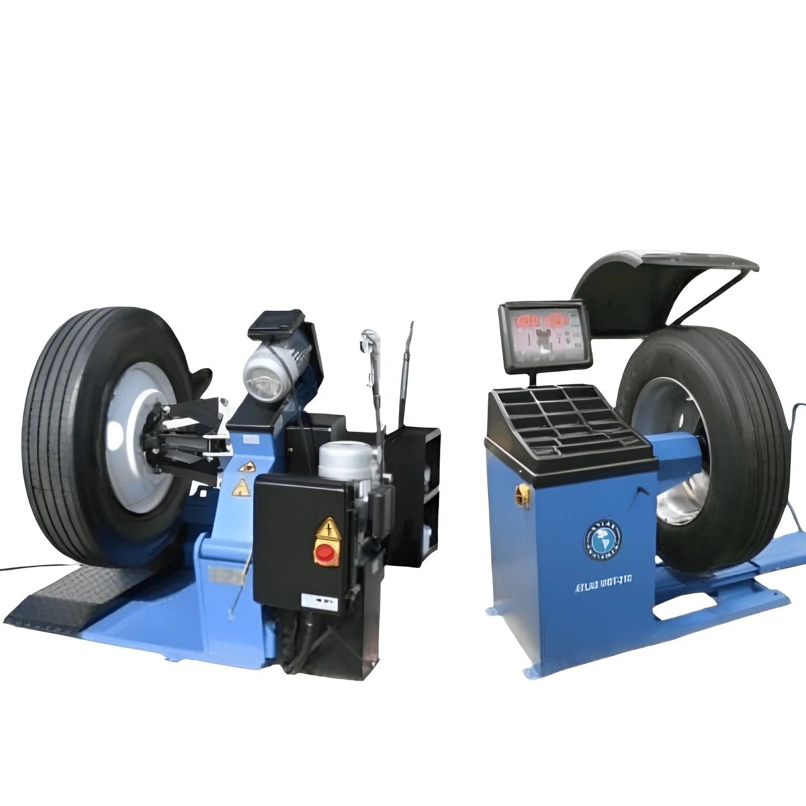Atlas TC301 Truck Tire Changer and WBT210 Heavy-Duty Wheel Balancer Combo