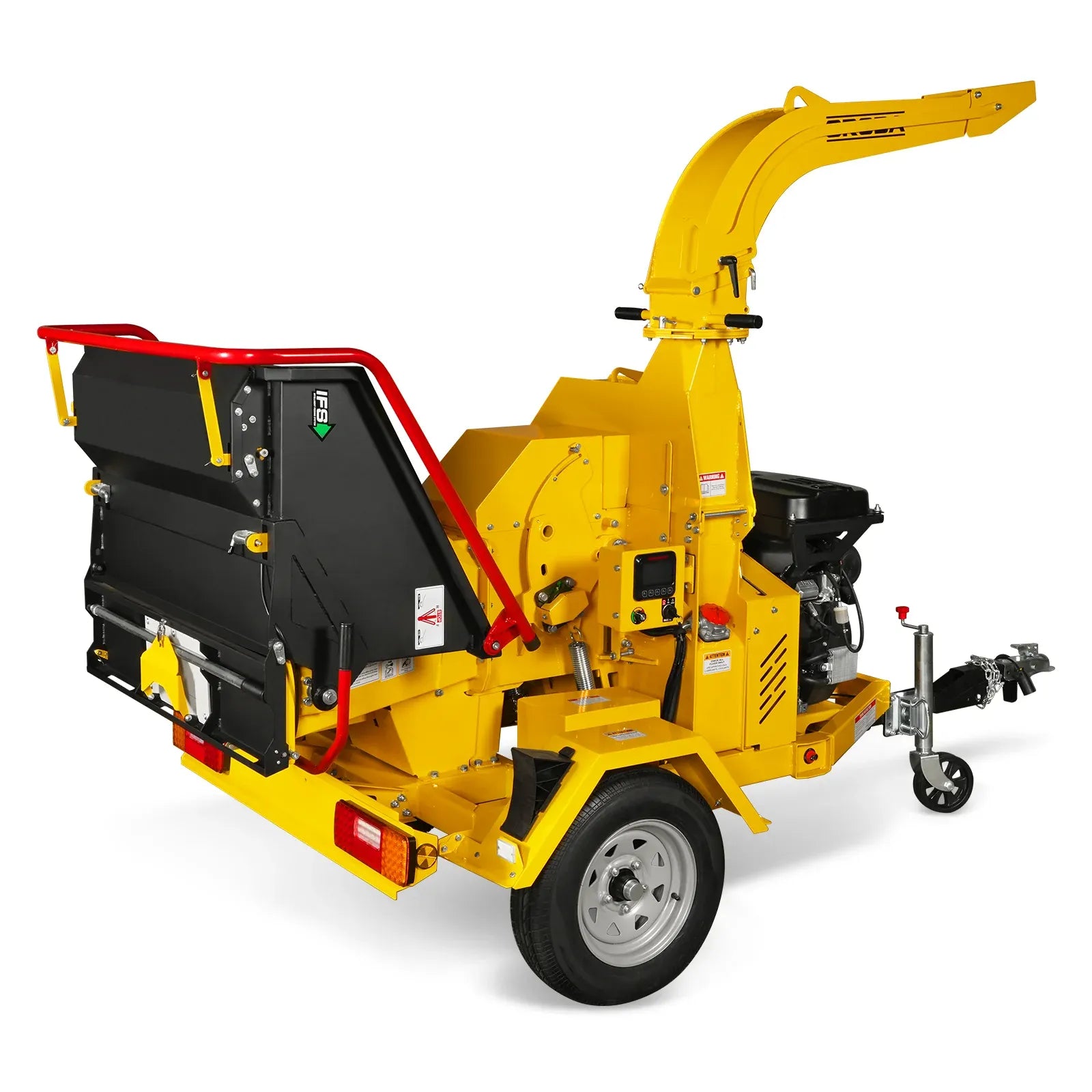 MechMaxx 8" 35HP 1000cc ZONSEN Commercial Hydraulic Wood Chipper, Model TX1000