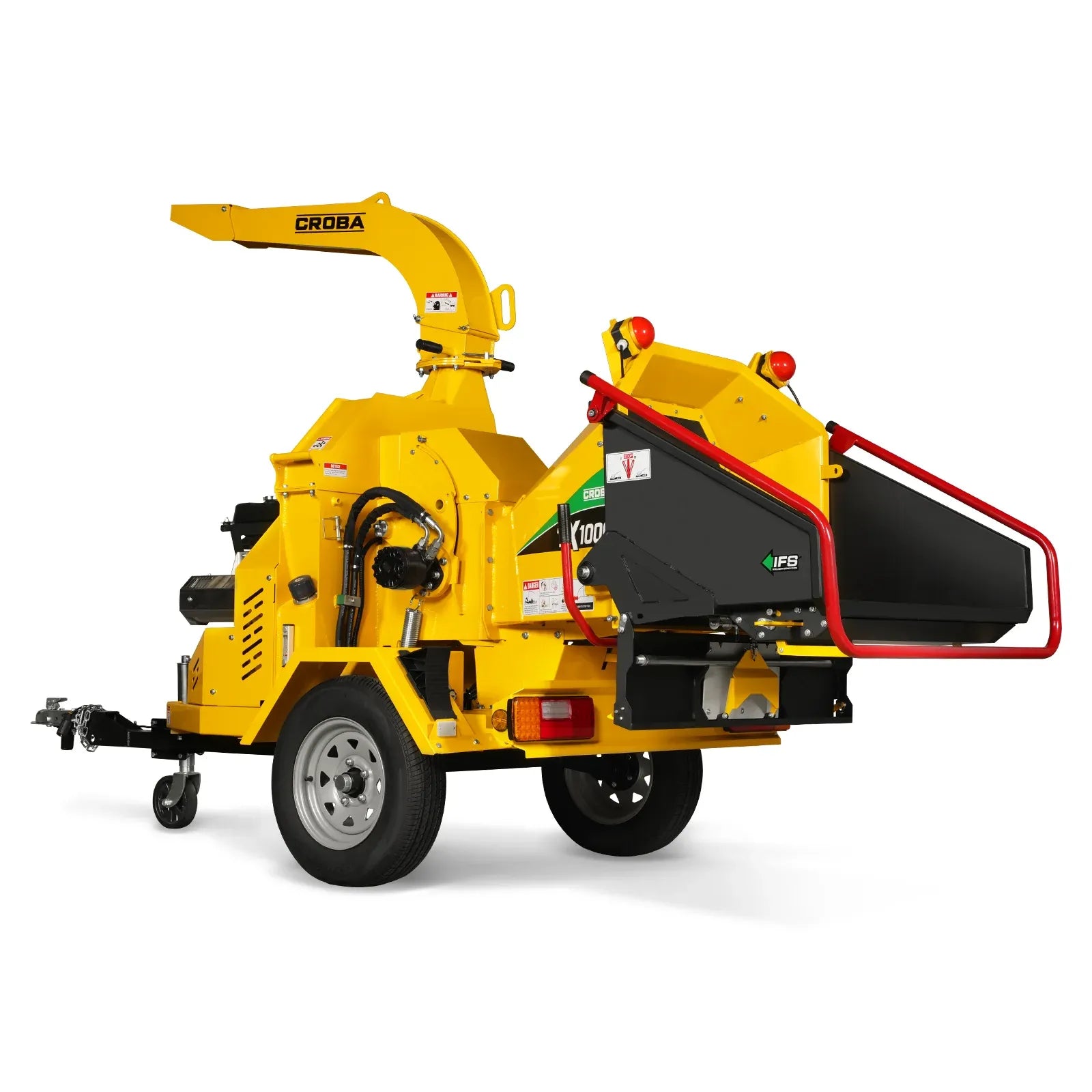 MechMaxx 8" 35HP 1000cc ZONSEN Commercial Hydraulic Wood Chipper, Model TX1000