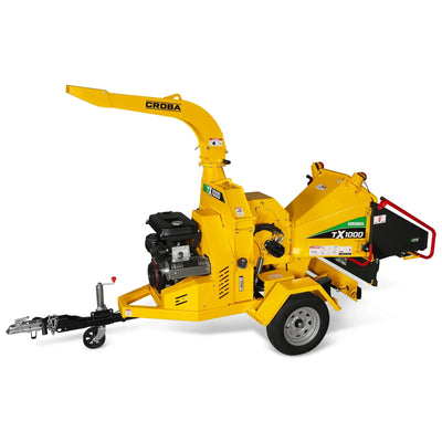 MechMaxx 8" 35HP 1000cc ZONSEN Commercial Hydraulic Wood Chipper, Model TX1000