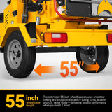 MechMaxx 8" 35HP 1000cc ZONSEN Commercial Hydraulic Wood Chipper, Model TX1000