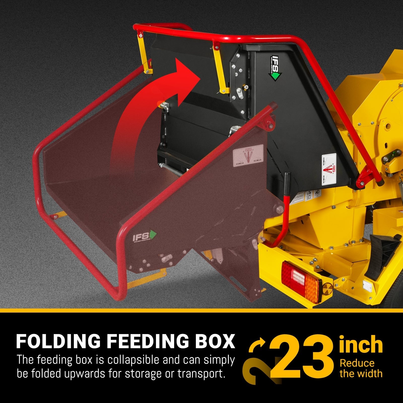 MechMaxx 8" 35HP 1000cc ZONSEN Commercial Hydraulic Wood Chipper, Model TX1000