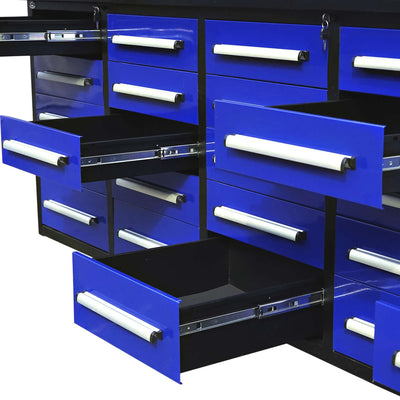 Chery Industrial Heavy-Duty Workbench with 25 Drawers 10 ft - WW000184