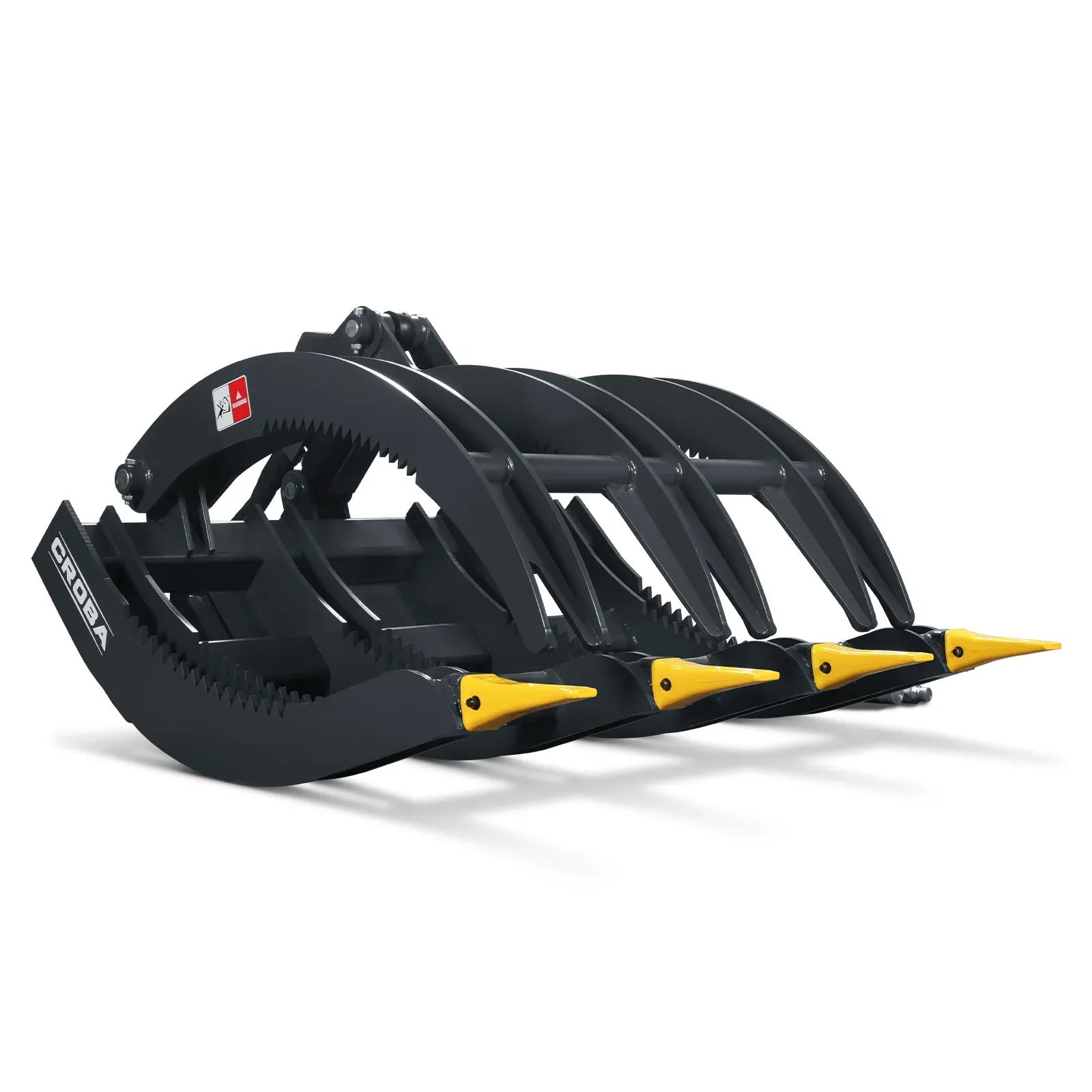 MechMaxx 44" Timber Grab Attachment for Mini Skid Steer with 24" Opening