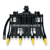 MechMaxx 44" Timber Grab Attachment for Mini Skid Steer with 24" Opening
