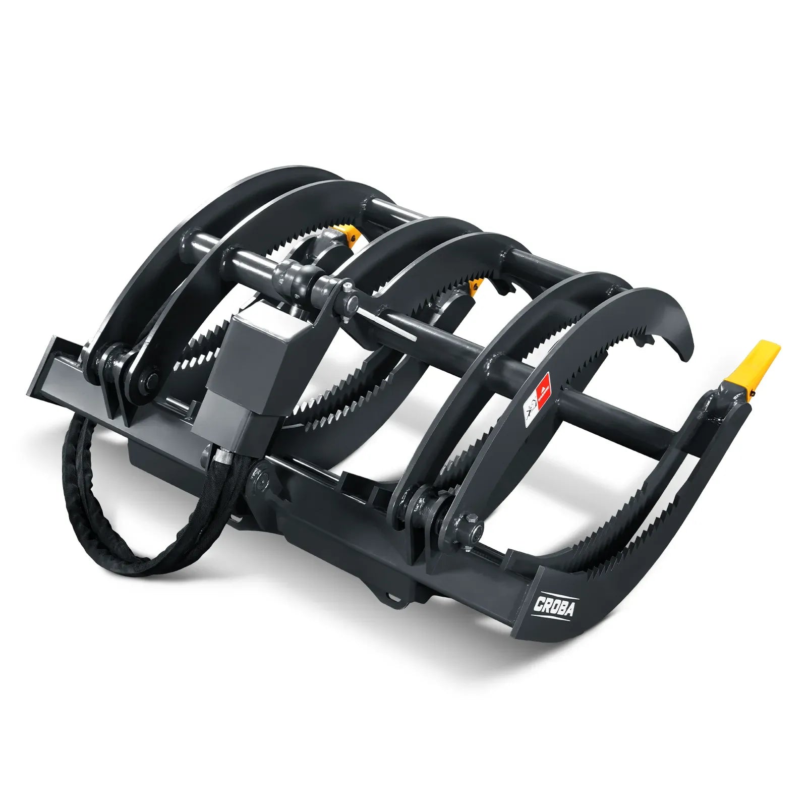 MechMaxx 44" Timber Grab Attachment for Mini Skid Steer with 24" Opening