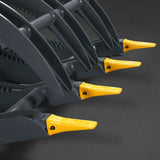 MechMaxx 44" Timber Grab Attachment for Mini Skid Steer with 24" Opening