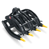 MechMaxx 44" Timber Grab Attachment for Mini Skid Steer with 24" Opening