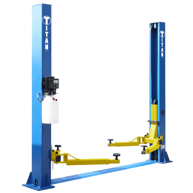 Titan HD2P-9000AF Gen 2 9,000 lb 2-Post Vehicle Lift