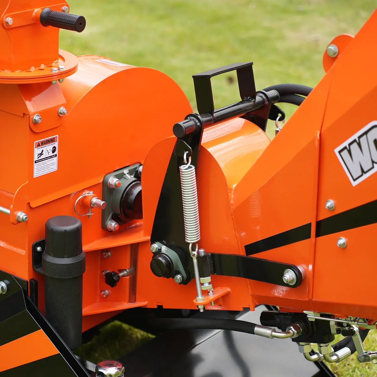 MechMaxx 6" Hydraulic Feeding PTO Wood Chipper for 20–50HP Tractors, Model WC68H