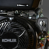 MechMaxx 6" 14HP 429cc KOHLER 4-Wheel Drum Wood Chipper with Taillight, Model B150