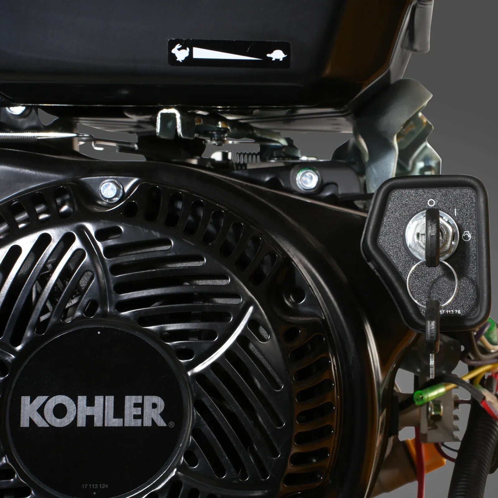 MechMaxx 6" 14HP 429cc KOHLER 4-Wheel Drum Wood Chipper with Taillight, Model B150