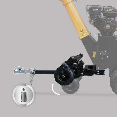 Chery Industrial 6" 15 HP 420cc Gas Powered Wood Chipper - YONWCDRGS350PRO