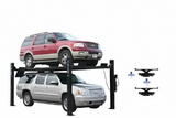 Atlas PRO9000 9,000 lb 4-Post Lift with Dual RJ35 Sliding Jacks – Garage Combo