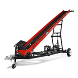 MechMaxx Firewood Conveyor with 7HP 212cc Engine, 124" Max Lift Height, 236" Length, Model HC2016