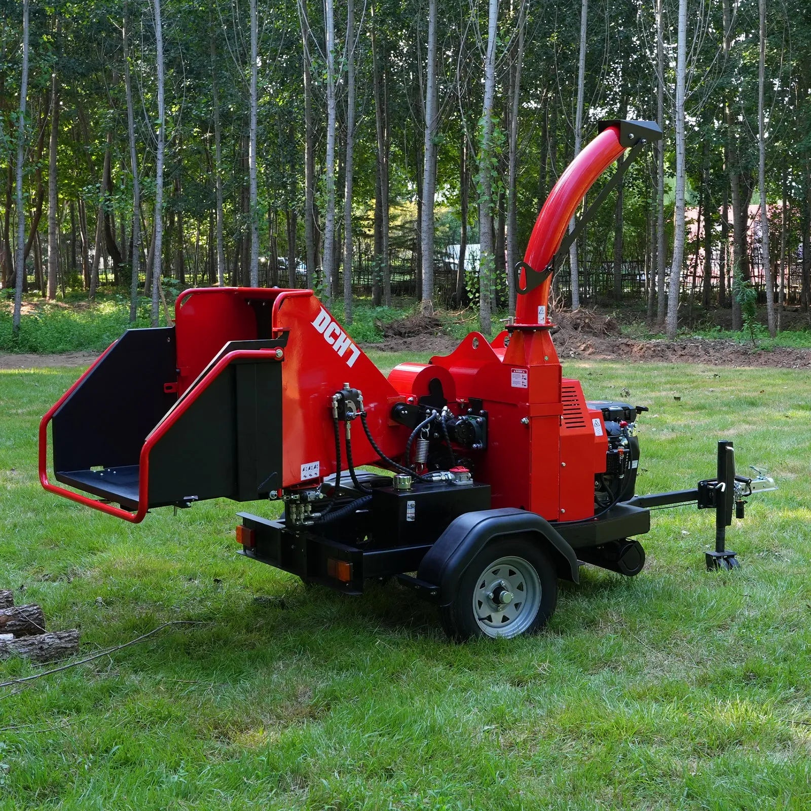 MechMaxx 7" 25HP 750cc ZONSEN Hydraulic Feed Wood Chipper, Model DCH7