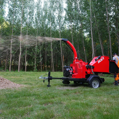 MechMaxx 7" 25HP 750cc ZONSEN Hydraulic Feed Wood Chipper, Model DCH7
