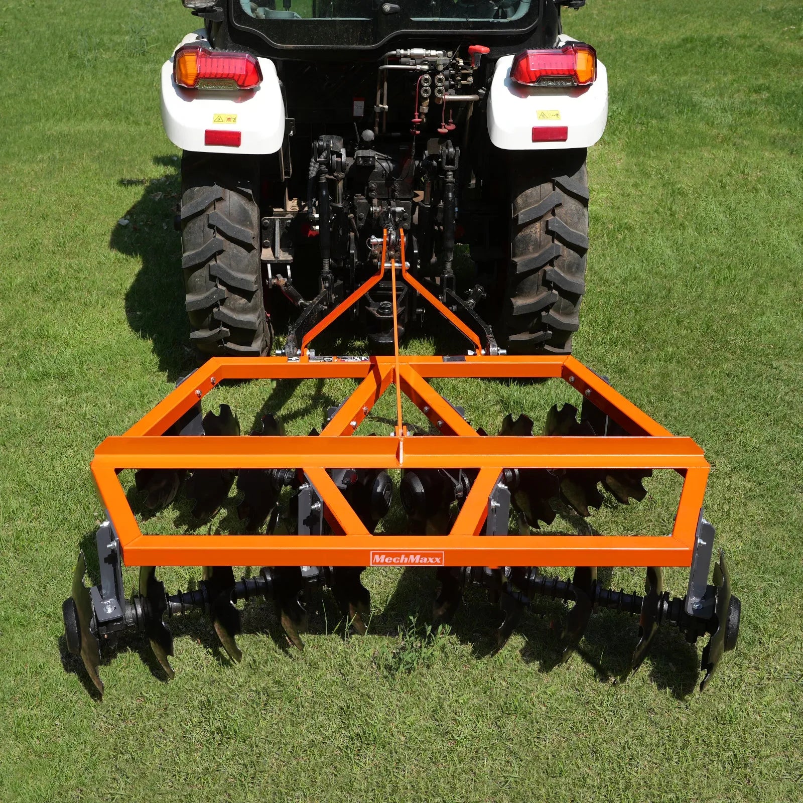 MechMaxx 72" Tractor Notched Disc Harrow, 3-Point Hitch, Model DH72