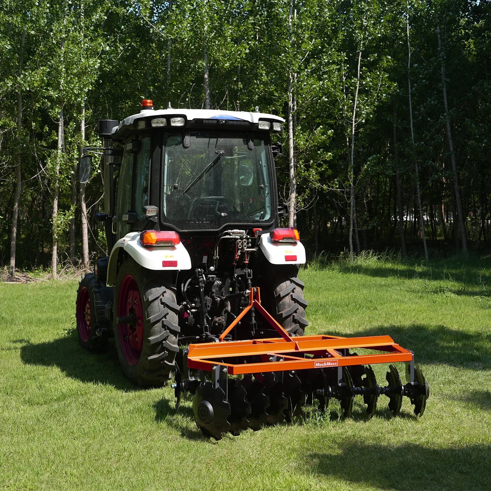 MechMaxx 72" Tractor Notched Disc Harrow, 3-Point Hitch, Model DH72