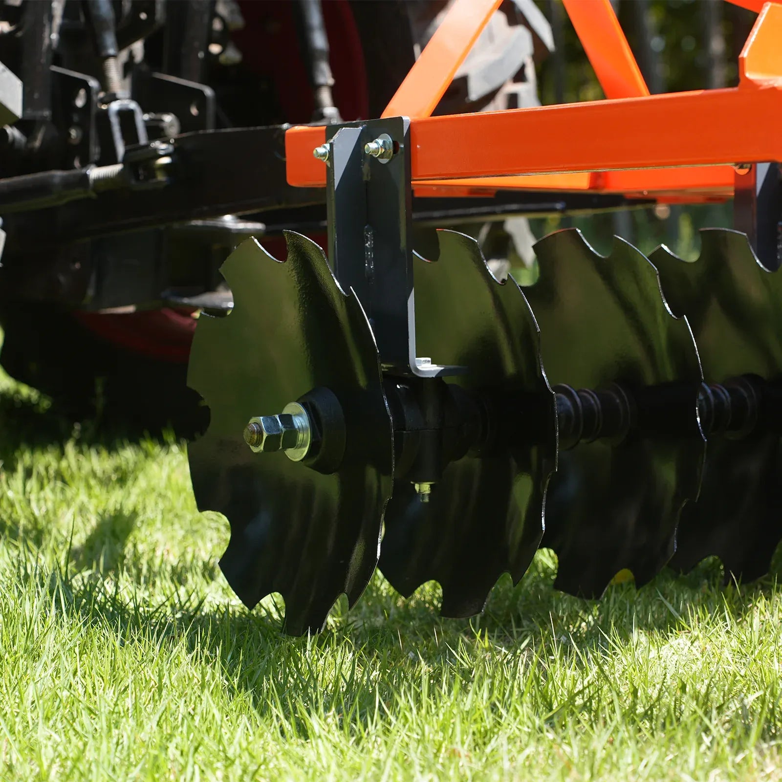 MechMaxx 72" Tractor Notched Disc Harrow, 3-Point Hitch, Model DH72