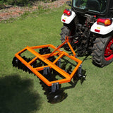 MechMaxx 72" Tractor Notched Disc Harrow, 3-Point Hitch, Model DH72