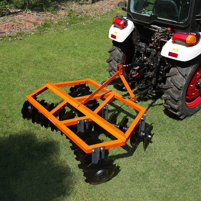 MechMaxx 72" Tractor Notched Disc Harrow, 3-Point Hitch, Model DH72