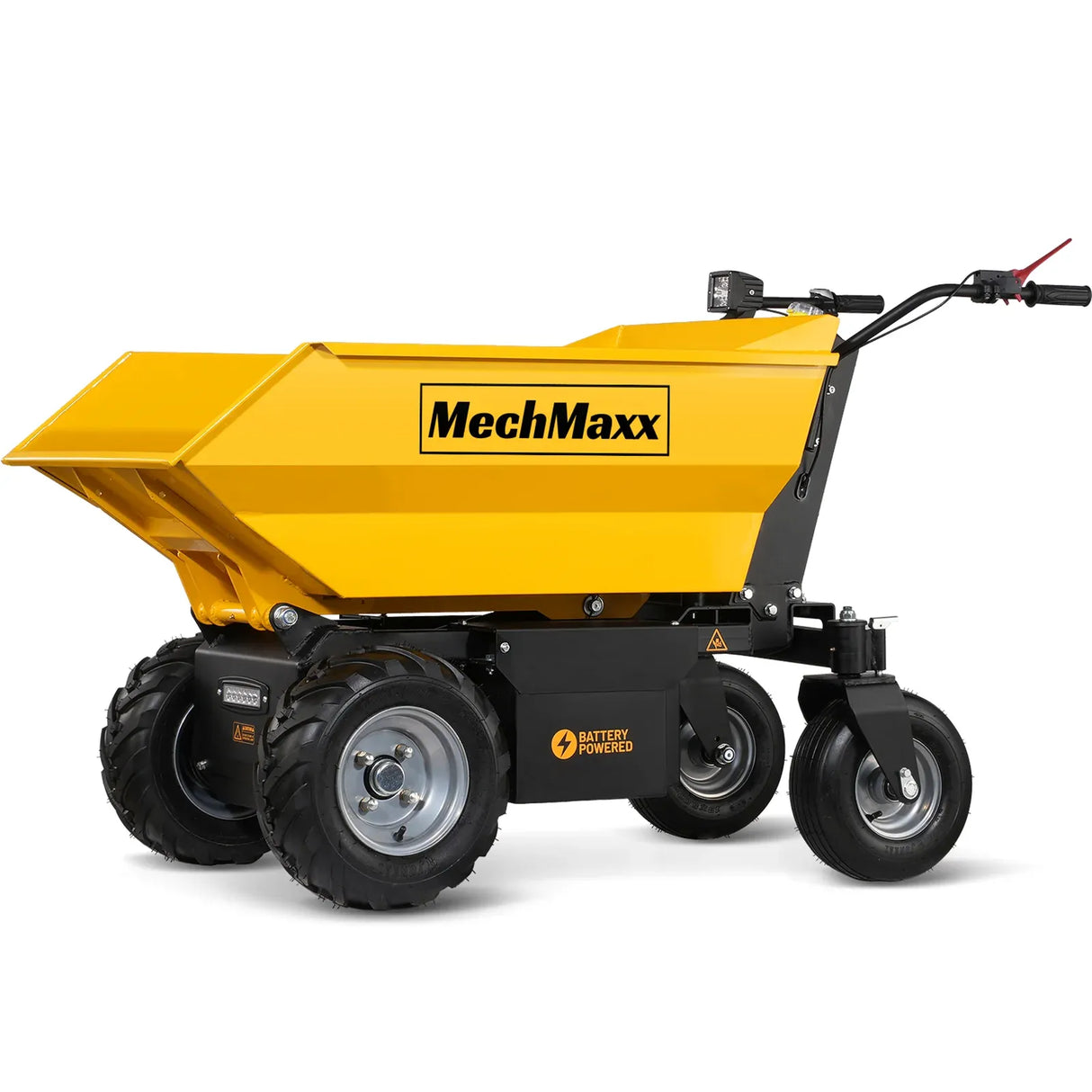 MechMaxx 1100 lb 48V 1000W DC Motor Hydraulic Dump Cart Mini Dumper, Model EH50