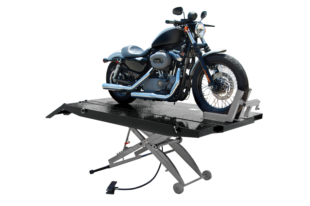 Titan SDML-1000D-XLT Extended Length 1,000 lb Motorcycle Lift