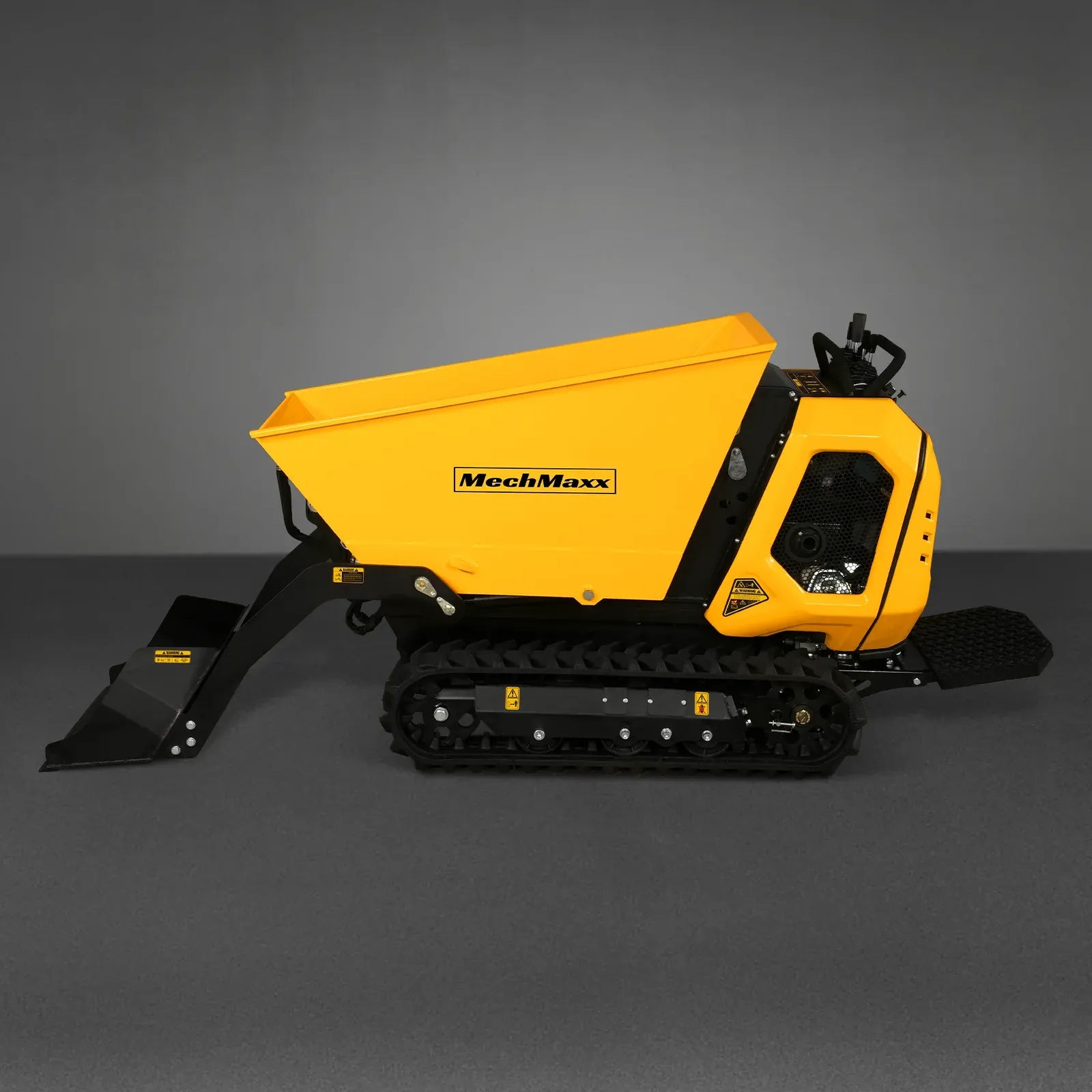 MechMaxx 1800 lb 420cc E-Start Gas Powered Hydraulic Track Mini Dumper with Self-Loading, Model T80