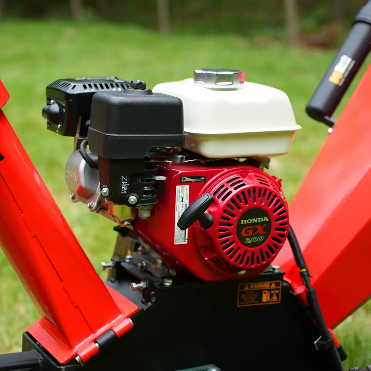 MechMaxx 4" HONDA GX200 Gas Powered Wood Chipper, Model GS650