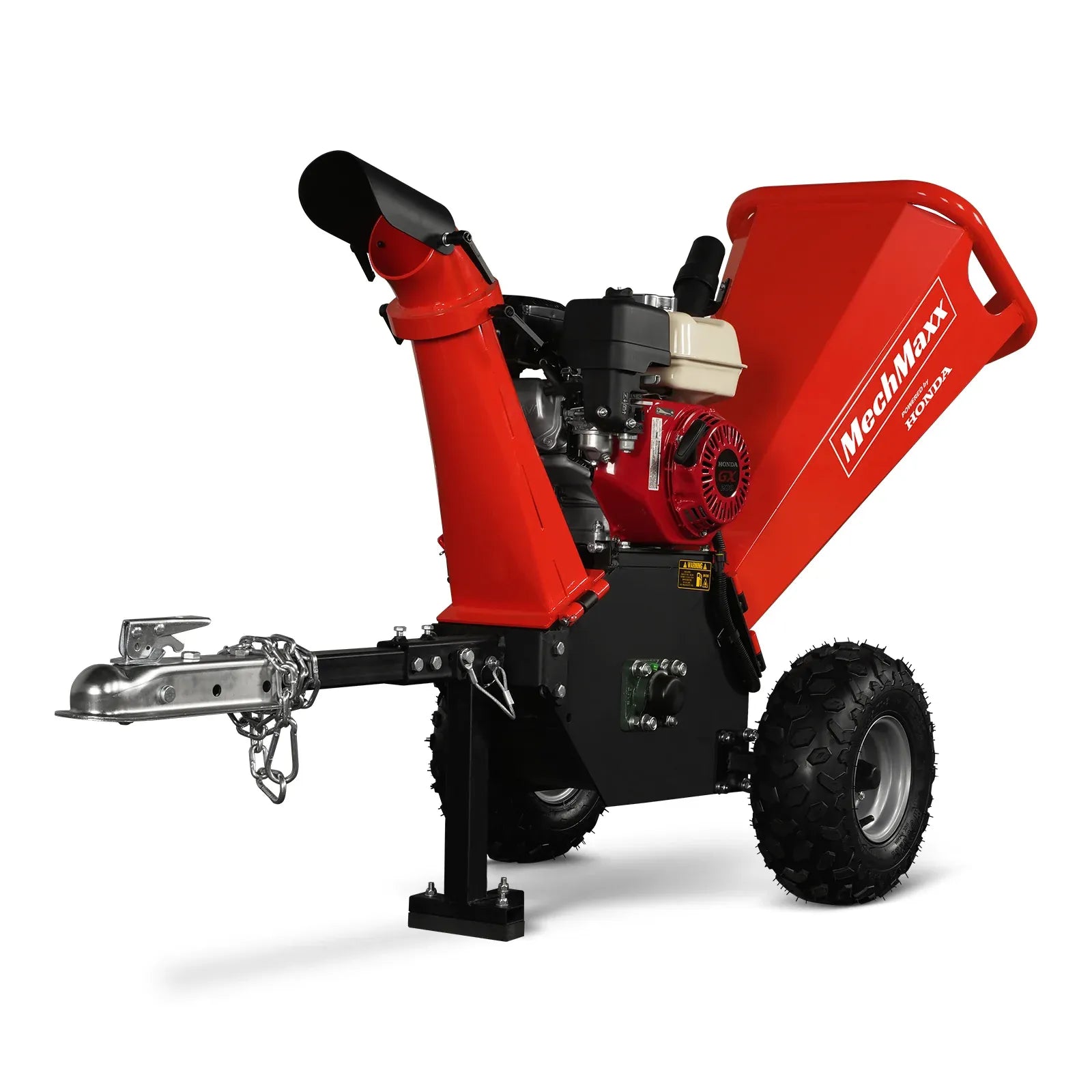 MechMaxx 4" HONDA GX200 Gas Powered Wood Chipper, Model GS650