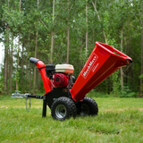 MechMaxx 4" HONDA GX200 Gas Powered Wood Chipper, Model GS650