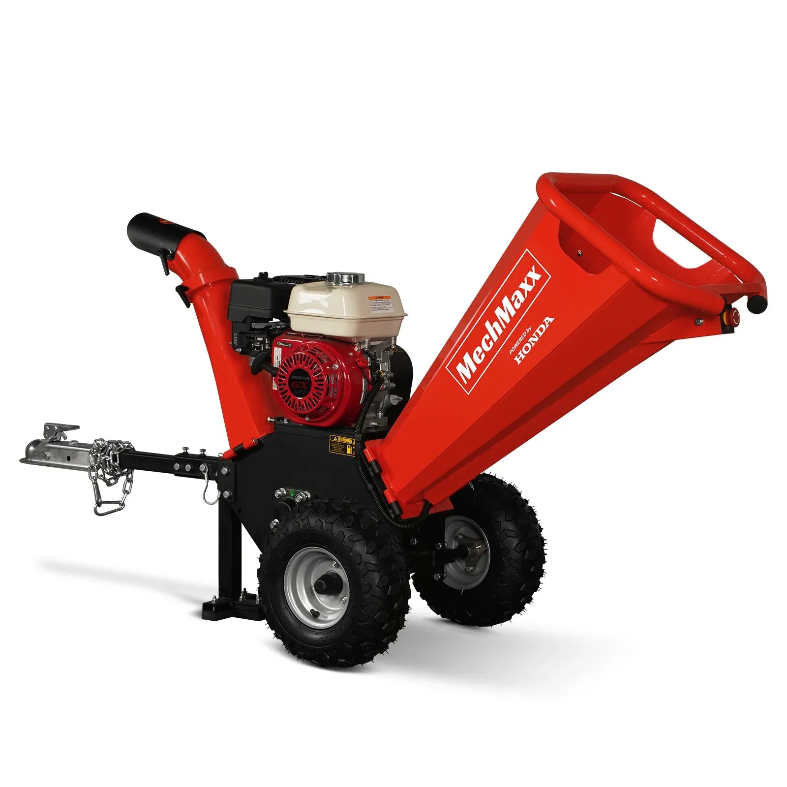MechMaxx 4" HONDA GX200 Gas Powered Wood Chipper, Model GS650